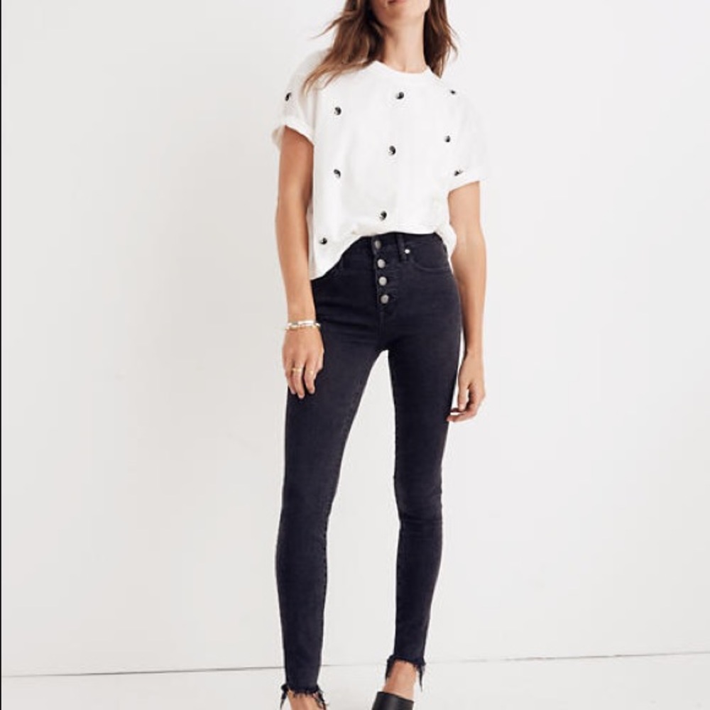 Madewell 9” high rise jean